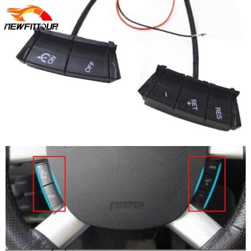 Cruise Control Switch Speed Control Steering Wheel Button with Wire for Ford Focus 2 2005 2006 2007 2008 2009 2010 2011