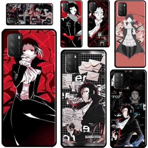 Ryunosuke Akutagawa Bungo Stray Dogs For POCO X3 Pro M3 F1 F2 F3 Phone Case For Xiaomi Mi 11 Lite 9 10 A3 Mi 11 Ultra 10T Pro