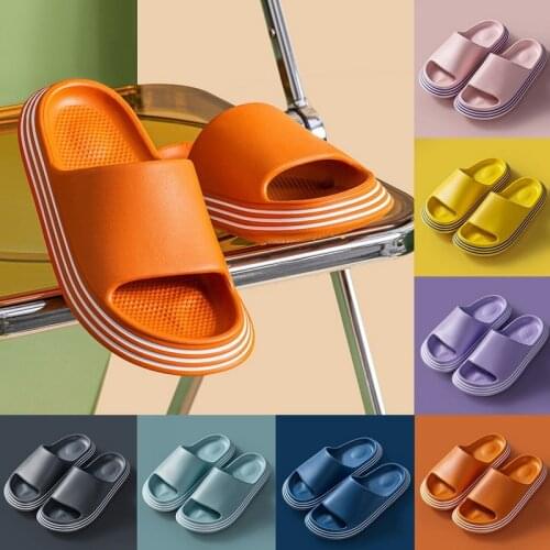 Summer Slippers Shower Sandal EVA Massage Drainage Holes Non-Slip Light Bathroom Indoor Women Men Flip Flops Pool Shoes Slide