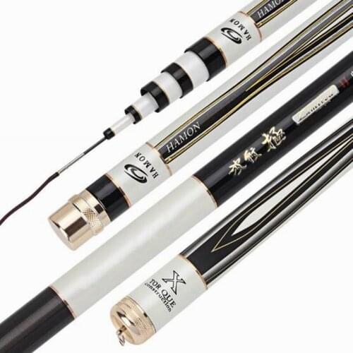 GLORY Hamon Telescopic Fishing Rod Quality Fast Action A Bit Heavier Than Black Diamond 2.7m 3.6m 3.9m 4.5m 5.4m 5.7m 6.3m 7.2m