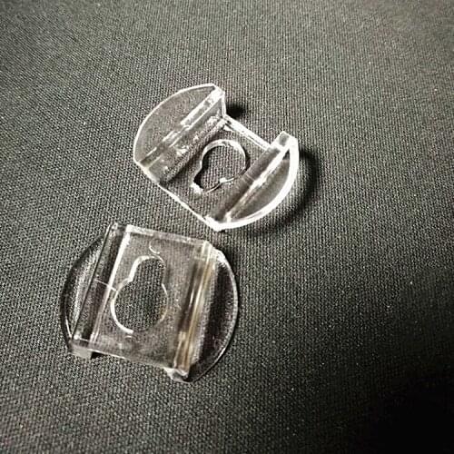 High quality Transparnent Acrylic Plastic Gourd shape Wall Mount Photo Picture Frame Hook Frame Hanging hooks clips 30*22mm