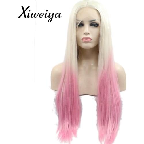Xiweiya Pink Wigs