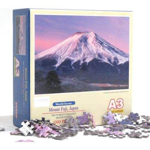 Japanese Mount Fuji Board Game Paper Jigsaw Puzzle Children Manual Toy Adult Stress Relief Entertainment Gift Painting