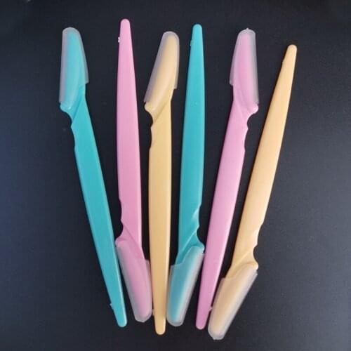 5pcs Eyebrow Trimmer Face Razor Hair Remover Tool Blades Shaver Knife Blade Perfect Eye Brow Shaping Scraper For Makeup Beauty