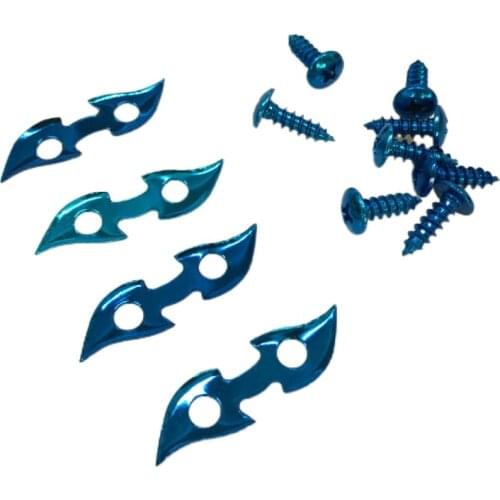 100pcs,For Qiaoge Electric Motorcycle Decorations for Little Turtle King Shell Junction Table for Fuchs Modified Parts Screw