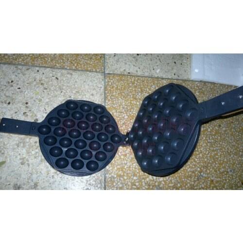 Free Shipping 1 pair of egg Waffle maker Pan Egg Waffle Iron +2 pcs
