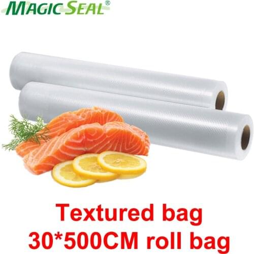MAGIC SEAL Household Food Vacuum Packing Bag For Vacuum Sealer Vacuum Storage Bags Food Fresh Long Keeping 30*500CM