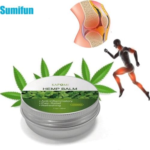 Sumifun Effective Pain Soothing Hemp Cream For Neck Knee Balm Ointment Pain Relieve Musle Hemp Balm P0095