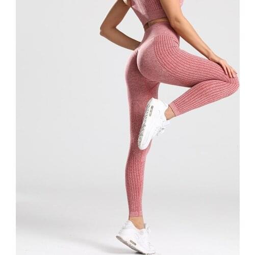 SALSPOR Seamless Leggings for Women High Waist Seamless Leggings Woman Slim Workout Running Push Up Leggings Fitness Sportswear