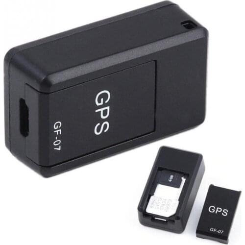 Mini GF-07 GPS Long Standby Magnetic SOS Tracker Locator Device Voice Recorder for Vehicle Car Person System Smart Direct Tag