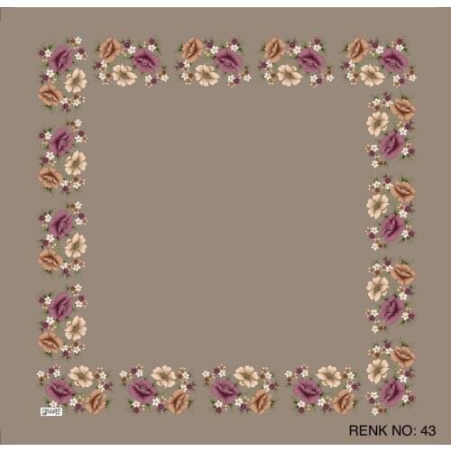 REYYAN HOLLOW 90 X90 CM POŞETLİ WRITING-DESEN-12965-RENK-43