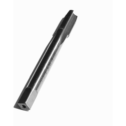 Free shipping 1PC HSS6542 made left hand M10*0.5/0.75/1.0/1.25/1.5mm LH Machine tap for threading steel iron aluminum workpieces