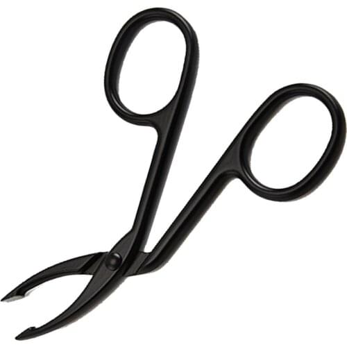 Stainless Steel Elbow Eyebrow Pliers Clip Scissors Tweezers Straight Pointed Professional Eyebrow Plucking Makeup Beauty Tools