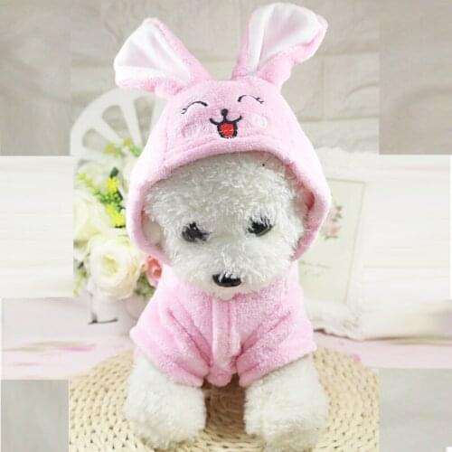 Cute Warm Fleece Dog Wings One-piece Jumpsuit Kawaii Pajamas Clothes Mascot Suit For A Puppy Dog Sweater Cat Coat Funny Costume