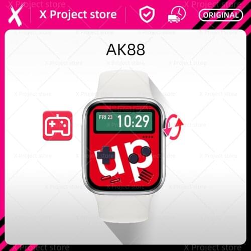 AK88 Game Smart Watch Men Full Touch Fitness Tracker Blood Pressure Smart Clock Womens Watches Smartwatch relogio pk iwo 13 14