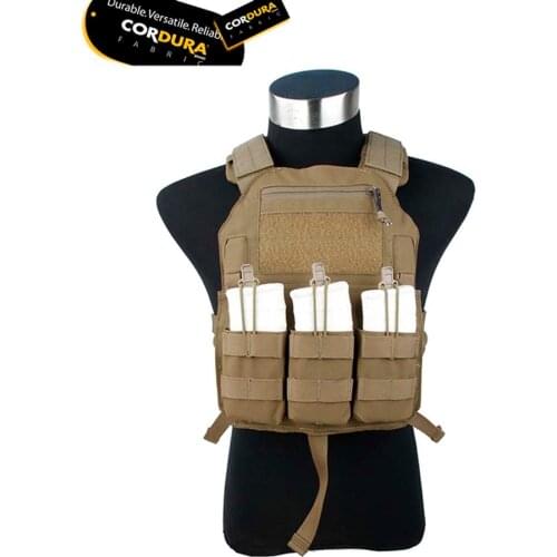 TMC 420 Plate Carrier Outdoor Tactical Vest 500D CORDURA Material
