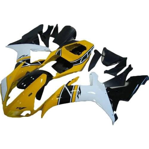 Dark yellow Motorcycle fairing kit for YAMAHA R1 fairing kit 02 03 green R1 2002 2003 fairings KT42
