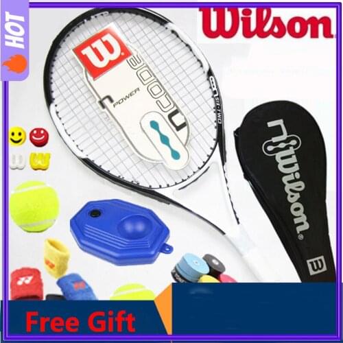 Tennis Racke Full Carbon Fiber Men And Women Singles Practice Suit With Racket Cover -40