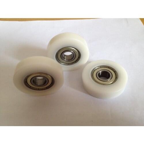 High quality polyformaldehyde POM coated ball bearings 626zz embedded bearing Total Diamater: 6*26*8mm
