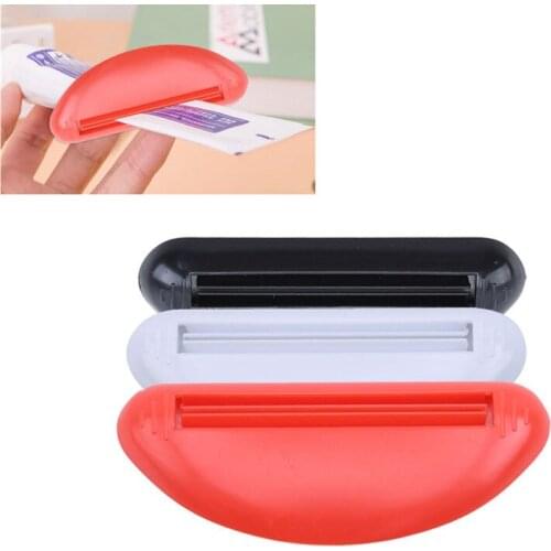 1PC New Manual Toothpaste Squeezer Squeeze Tooth Paste Tube Dispenser Toothpaste Clip Bath Cosmetics Cleanser Extruder Clamps