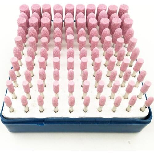 100pcs Abrasive Stone Points For Dremel Accessories Electric Polishing Head Grinding Wheel Rotary Tool Kit Power Tools Sets