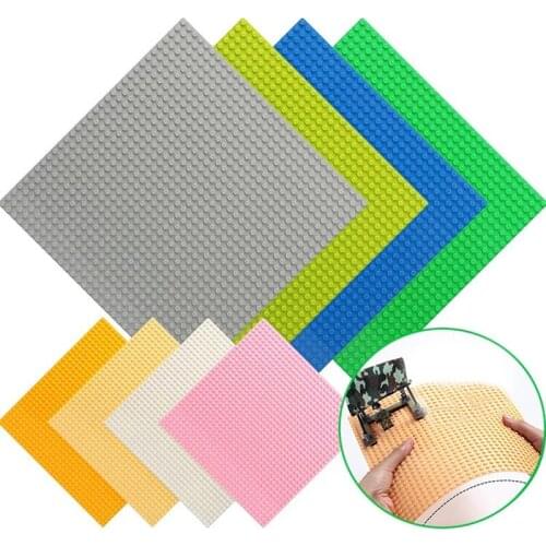 6PCS Kit Base Plate 32*32 Classic Figures Building Blocks Plates Bricks Baseplates Kids Toy compatible with Legoing Playmobil