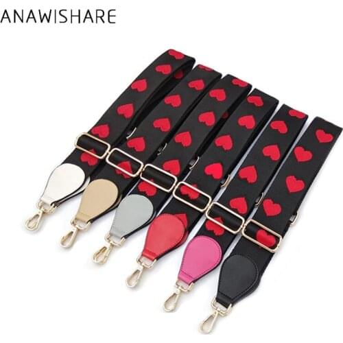 ANAWISHARE Bag Straps Handbag Belt Wide Shoulder Bag Strap Replacement Strap Accessory Bag Part Adjustable Belt For Bags 5cm