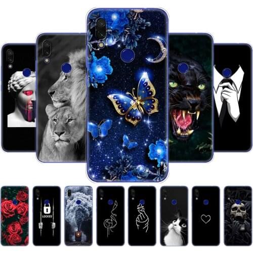 Case For Xiaomi Redmi 7 Case Silicon Painting Soft TPU For Xiaomi Redmi 7 Case 6.26 Inch Snapdragon 632 Protective Back Cover