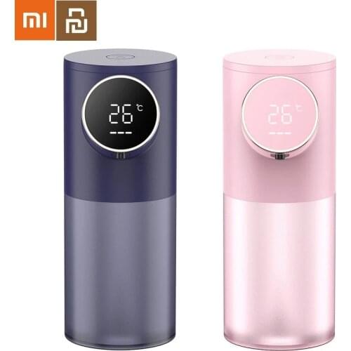 Xiaomi Liquid Soap Dispensers USB Rechargeable Temperature Display 320ML Automatic Dispenser Soap Foam Hand Sanitizer Machine
