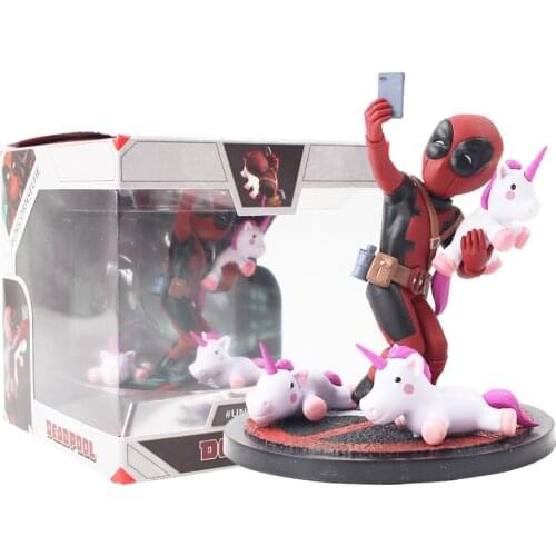 13cm Hot Movie Doll Funny Unicorn Selfie 1/10 Scale Painted Figure Unicornselfie PVC Action Figure Collection Model Toys