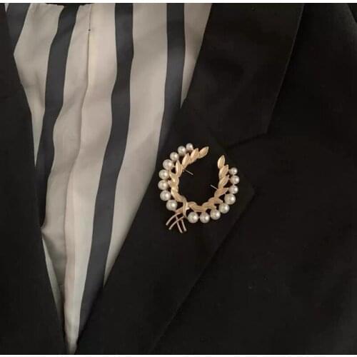 Freeromance Gold Brooches For Clothes