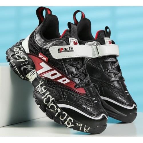 2021 Spring Children Shoes Boys Sport Sneakers Girls Shoes Kids Fashion Casual Shoes Soft Breathable Trainer Autumn Tennis Shoes