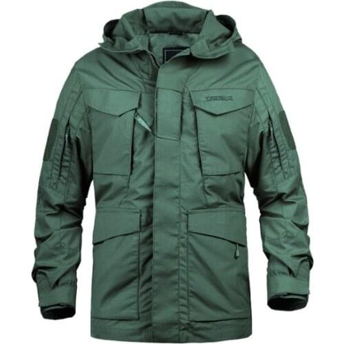 M65 Military Camouflage Male clothing US Army Tactical Mens Windbreaker Hoodie Field Jacket Outwear casaco masculino