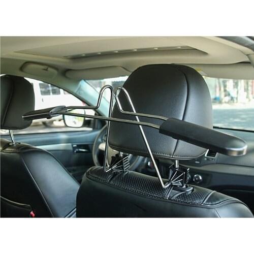 Car Seat Headrest Coat Rack Jacket Suit Clothes Stainless Steel Hanger Hook