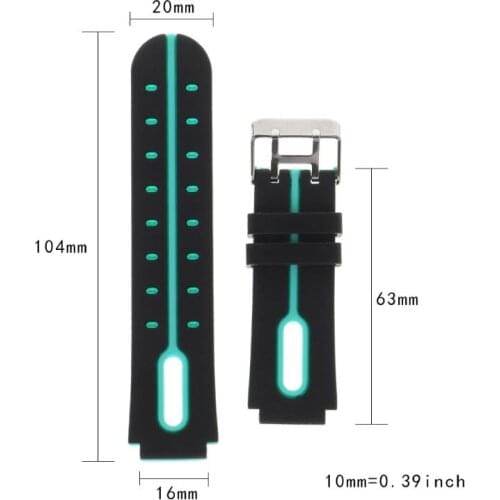 Watchband Wrist Strap Silicone Belt Replacement for Q750 Q100 Q60 Q80 Q90 Q528 T7 S4 Y21 Y19 Smart Watch GPS Tracker 16mm