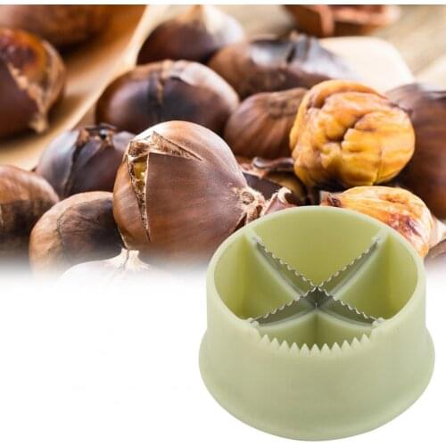 Nut Cracker Sheller Multifunction Sharp Stainless Steel Labor-saving Chestnut Sheller Nut Opener Sheller for Kitchen