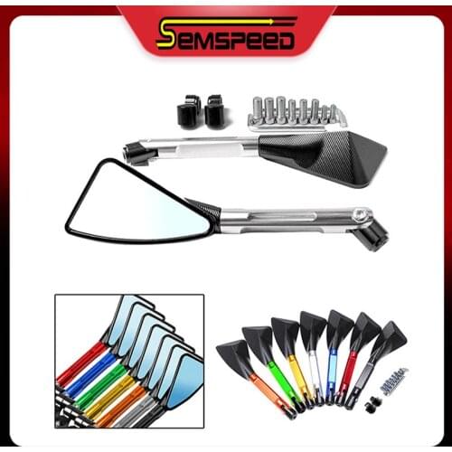 Universal Motorcycle Side Mirrors Accessories For SUZUKI GSX250R GSX650F GSX1250FA SV650A SV650SF All years Rearview Mirrors