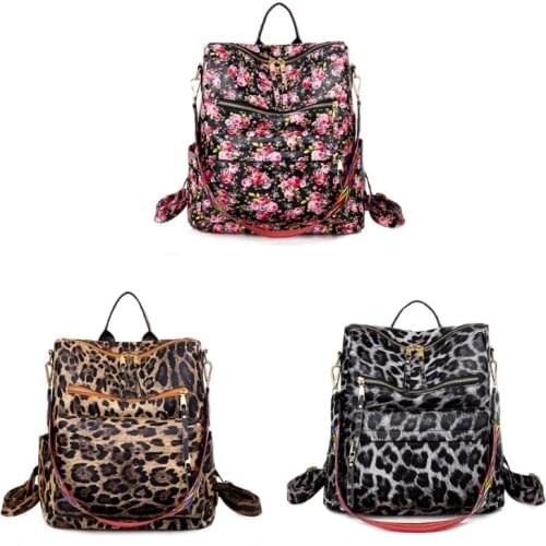 Women Fashion Backpack Purse Convertible Daypack Colorful Strap Shoulder Handbag 20CA