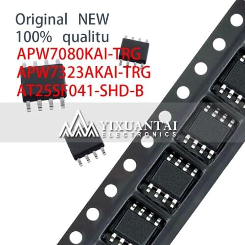 10pcs 100% NEW SOP8 SMD APW7080KAI-TRG APW7323AKAI-TRG AT25SF041-SHD-B APW7080 APW7323 AT25SF041 7080 7323 25SF041 SOIC-8