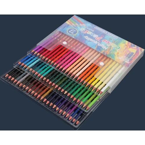 72colors Professional Oily Colored Pencil Color Lead Hand-Painted Set Wood Pens Draw Sketch Colour Pencil For Artists Art School