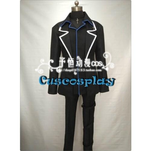 Anime Shugo Chara! Ikuto Tsukiyomi Cosplay Costume Daily Black Uniform Halloween Christmas Costumes For Unisex