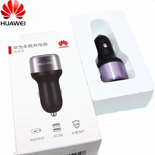 For Huawei Supercharge Car Charger Metal FCP Fast Charge for Huawei P30 P20 P10 P9 Plus Mate 30 20 10 9 8 Pro Lite Honor V20 V10