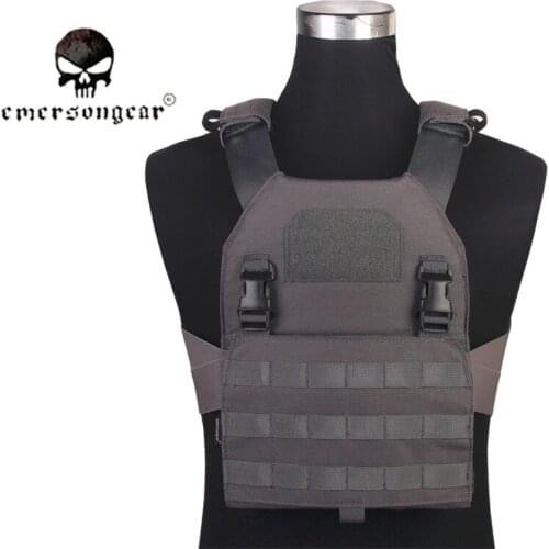EmersonGear APC Tactical Vest Back Panel Airsoft Military Combat Vest EM7328 Wolf Gray