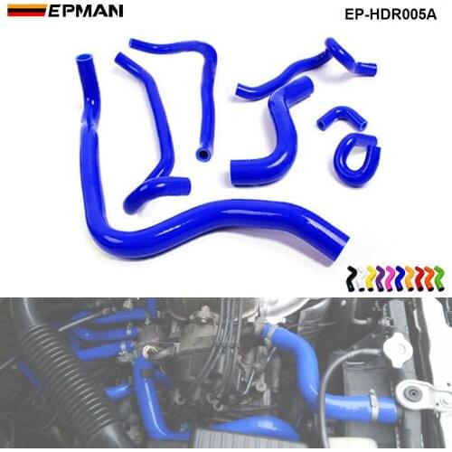 Racing Silicone turbo intercooler Radiator hose kit 7 pcs For Honda Accord CL4 SIR F20B 97-01 (7pcs) EP-HDR005A