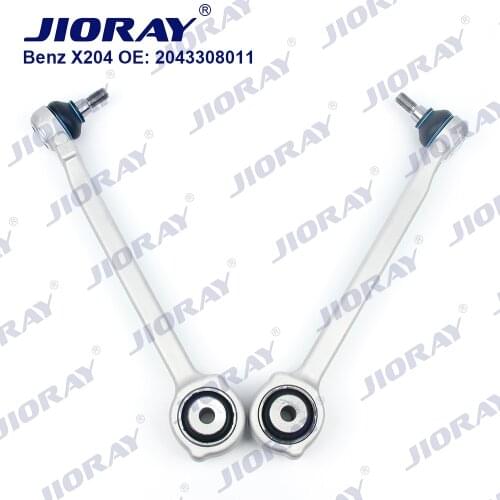 JIORAY Pair Front Lower Left Right Suspension Control Arm Straight For Mercedes Benz GLK Class X204 2043308011 A2043308011