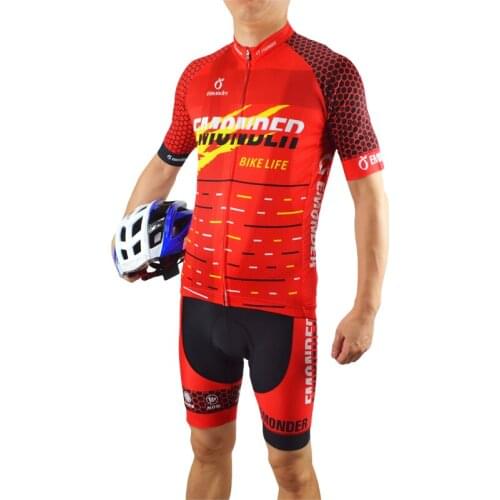 EMONDER Pro Team Cycling Set Short Sleeve Summer Road Mountain Bike Clothing TOP Quality Breathable Bicycle Clothes Ropa Ciclism