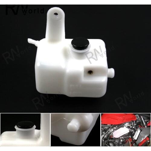 Motorcycle Coolant Reservoir Tank Radiator Caps Water Storage Overflow Bottle For YAMAHA YZF R1 2004-2006 2005 YZFR1 YZF-R1 YZF