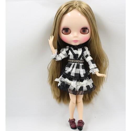 ICY DBS Blyth Doll Series No.230BL0662 Brown straight hair flesh skin JOINT body Neo 1/6 BJD ob24 anime girl