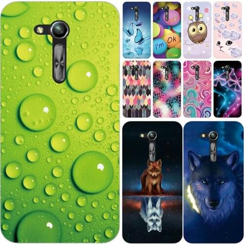 Soft Phone Case for Asus Zenfone GO 2nd Gen ZB452KG ASUS_X014D ZB450KLCases Panda Funda Colorful Flower Silicone TPU Back Cover