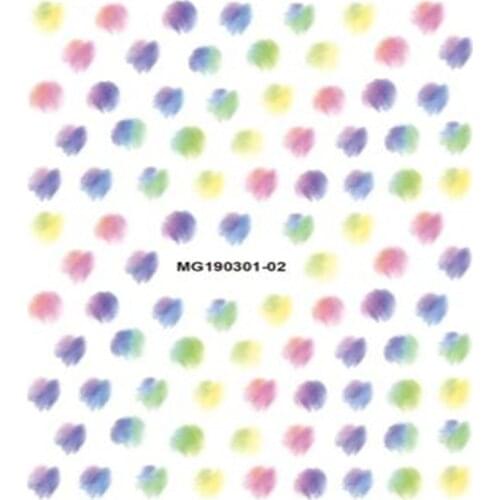 Fashion Hot Selling 6d DIY Beauty Care Nail Stickers Traceless Nail Art Water Mark Back Glue Adhesive Nail Sticker Women Girls